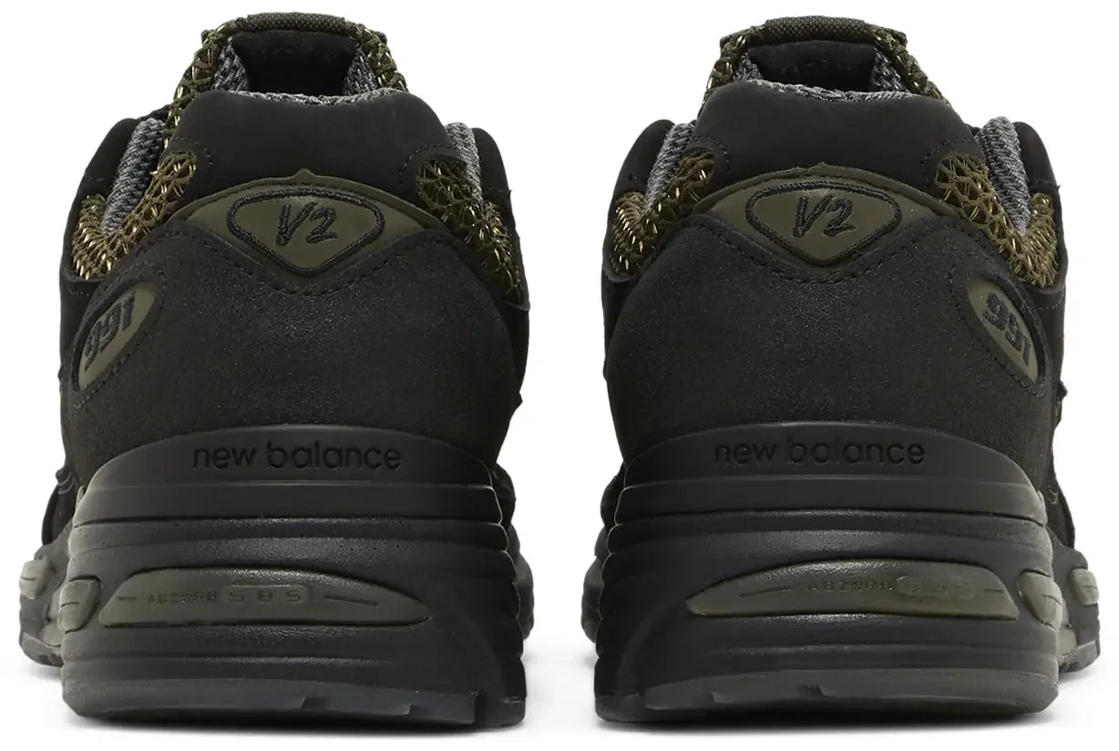 New Balance 991v2 MiUK Stone Island Black Back