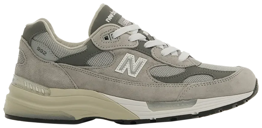 New Balance 992 MiUSA Grey Silver Metallic
