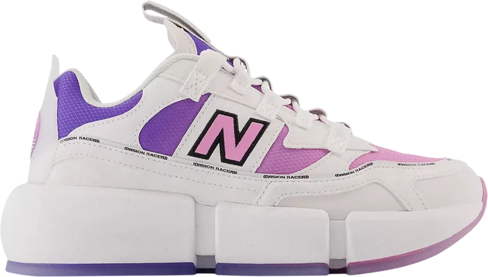 New Balance Jaden Smith Vision Racer Sunset White Mirage Violet