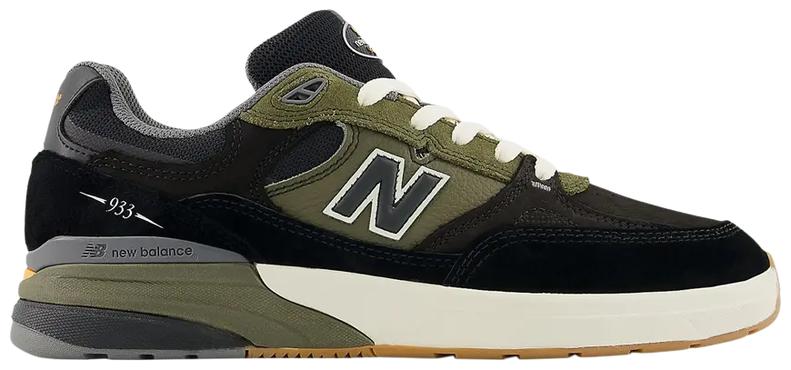New Balance Numeric 933 Andrew Reynolds Black Olive