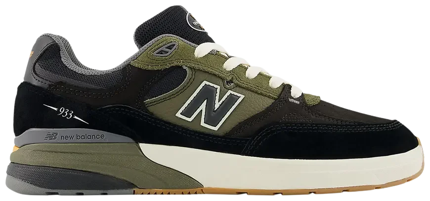 New Balance Numeric 933 Andrew Reynolds Black Olive