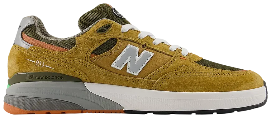 New Balance Numeric 933 Andrew Reynolds Wheat