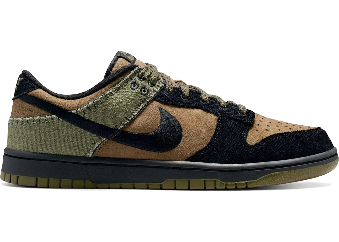 Nike Dunk Low Retro Camo Olive