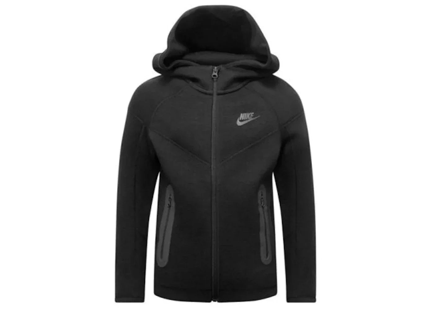 Nike Sportswear Kids Tech Fleece Full Zip Hoodie Black/Black