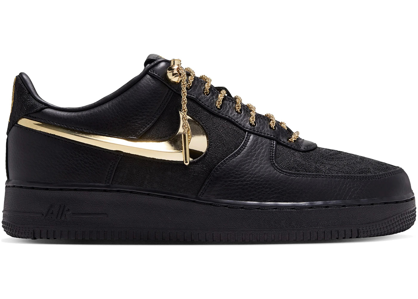 Nike Air Force 1 Low Victor Solomon ASW Black -1