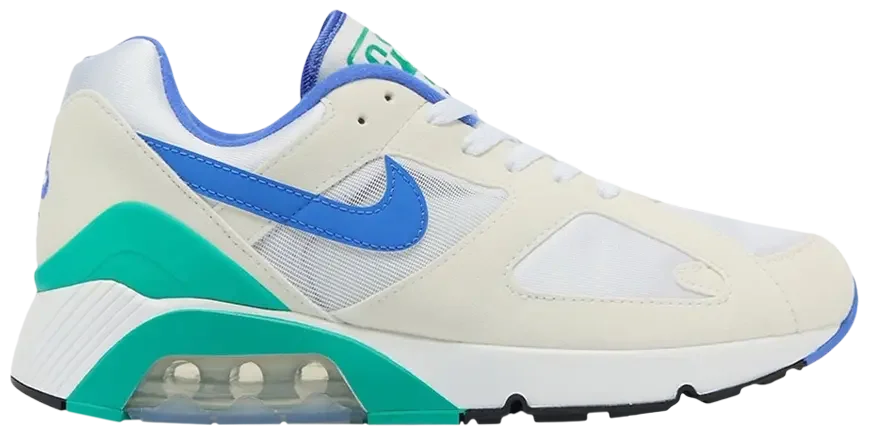 Nike Air 180 White Medium Blue Clear Jade