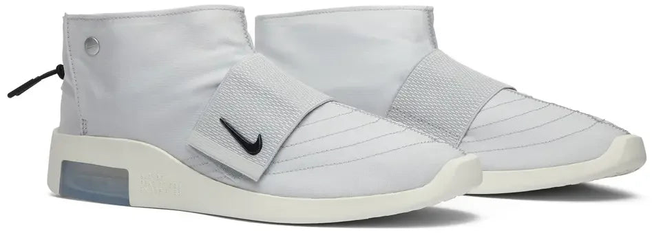 Nike Air Fear Of God Moccasin Pure Platinum pair