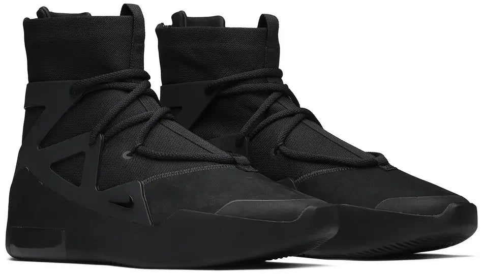 Nike Air Fear of God 1 Triple Black pair