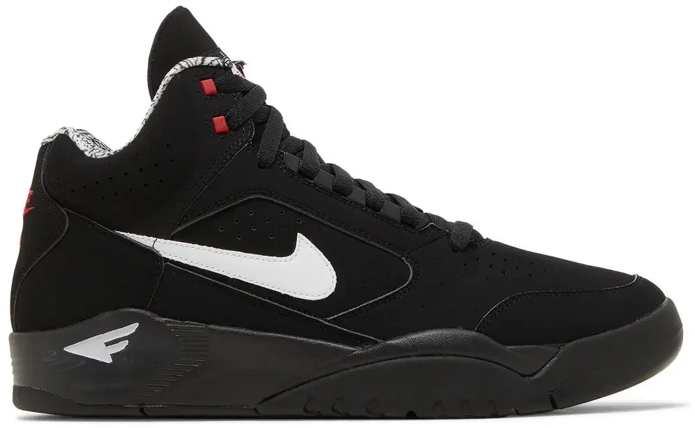 Nike Air Flight Lite II Mid Black White Varsity Red