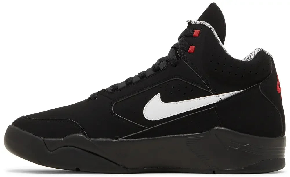 Nike Air Flight Lite II Mid Black White Varsity Red