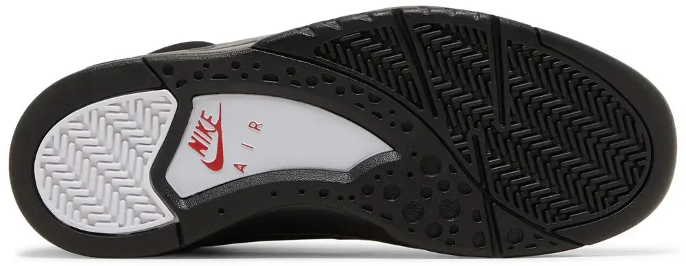 Nike Air Flight Lite II Mid Black White Varsity Red