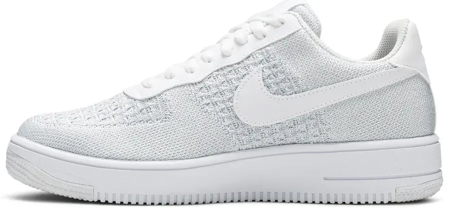 Nike Air Force 1 Flyknit 2 White Pure Platinum 2