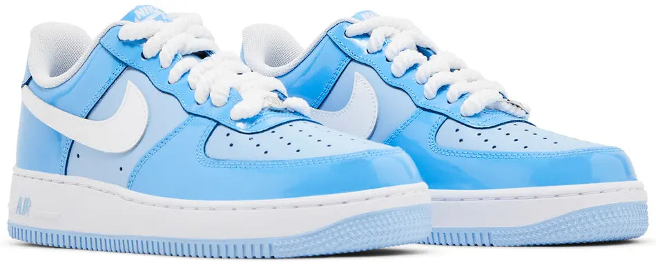 Nike Air Force 1 Low '07 LV8 Phychic Blue White Patent