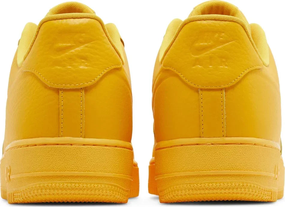 Nike Air Force 1 Low '07 Pro-Tech Waterproof University Gold Hell counter