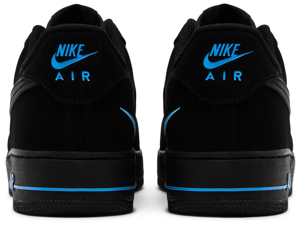Nike Air Force 1 Low '07 SE Black University Blue Back