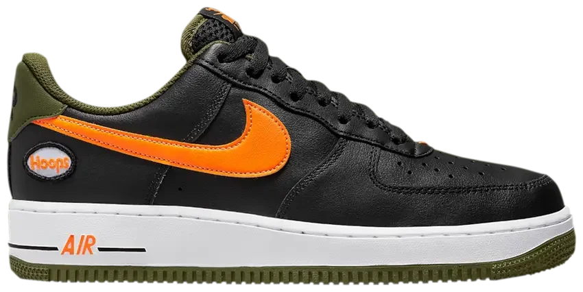 Nike Air Force 1 Low
Hoops Black University Gold