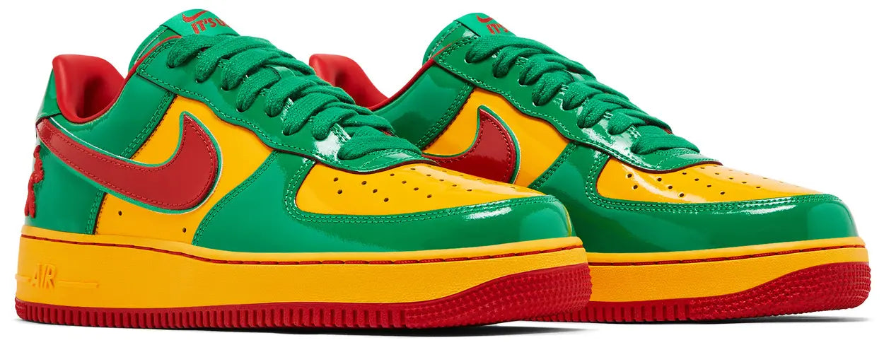 Nike Air Force 1 Low Lil Yachty Concrete Boys Lucky Green Pair