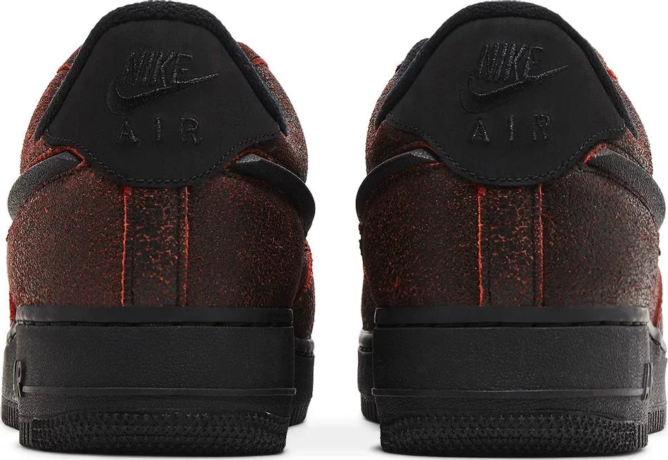 Nike Air Force 1 Low Retro QS Halloween Skull heel counter