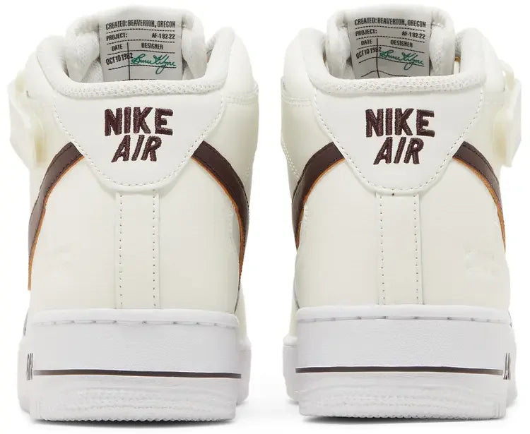 Nike Air Force 1 Mid '07 LV8 40th Anniversary Sail Brown Basalt
