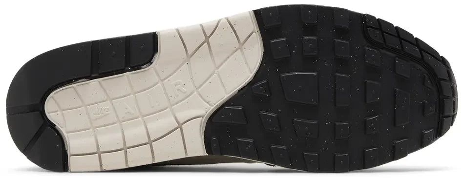 Nike Air Max 1 Coconut Milk Burgundy Crush Navy sole