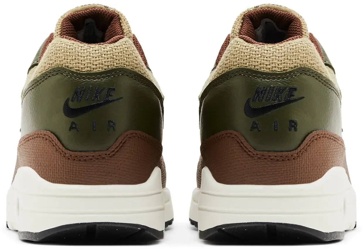 Nike Air Max 1 Essential PRM Neutral Olive Cacao Wow Back