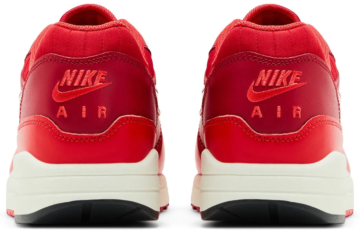 Nike Air Max 1 Gym Red Crimson Back