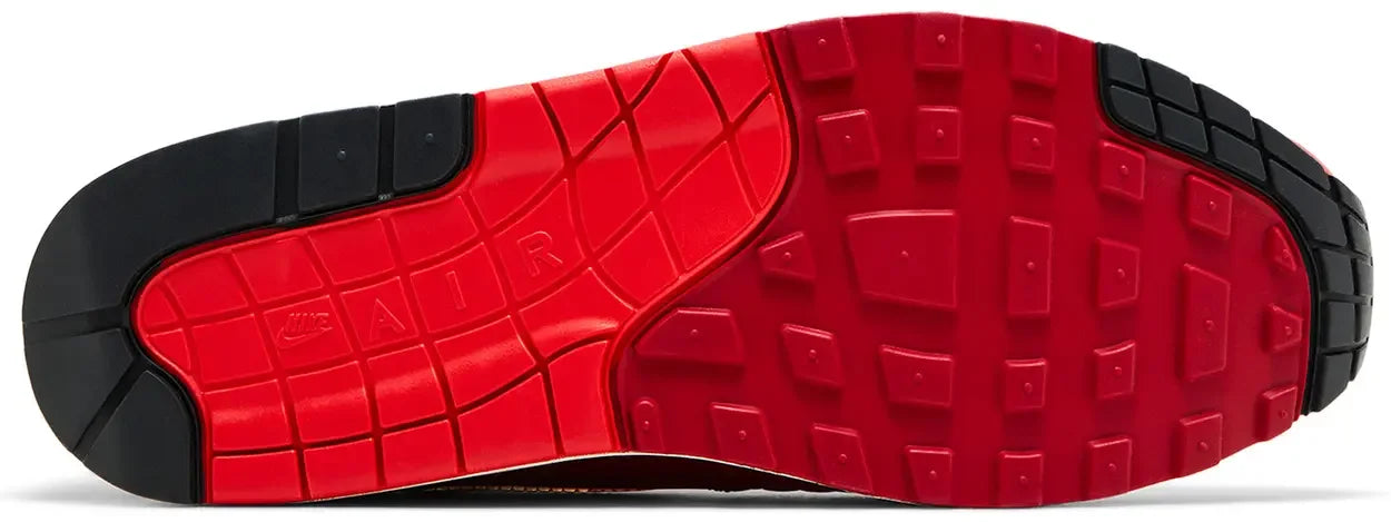 Nike Air Max 1 Gym Red Crimson Sole