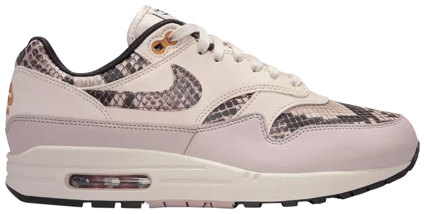 Nike Air Max 1 Snakeskin Light Orewood Brown (W)