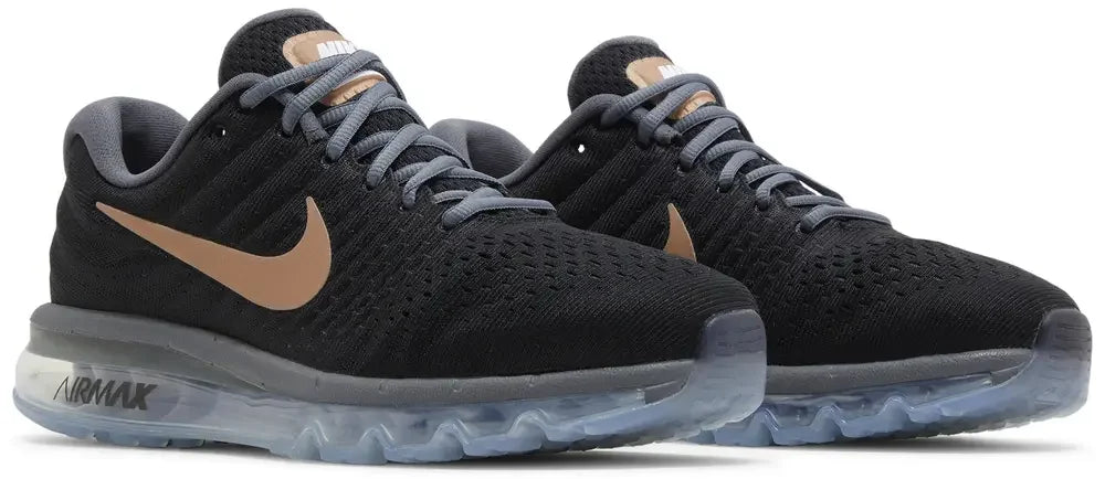Nike Air Max 2017 Black Metallic Red Bronze (W) Pair