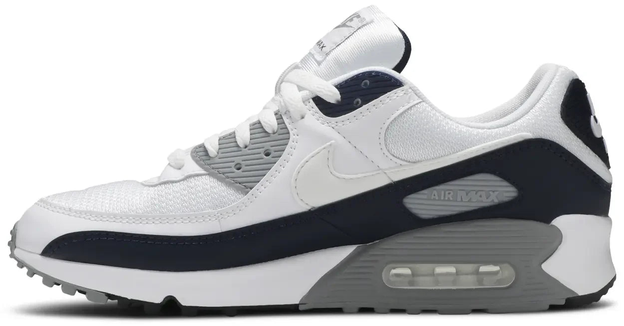 Nike Air Max 90 White Grey Obsidian