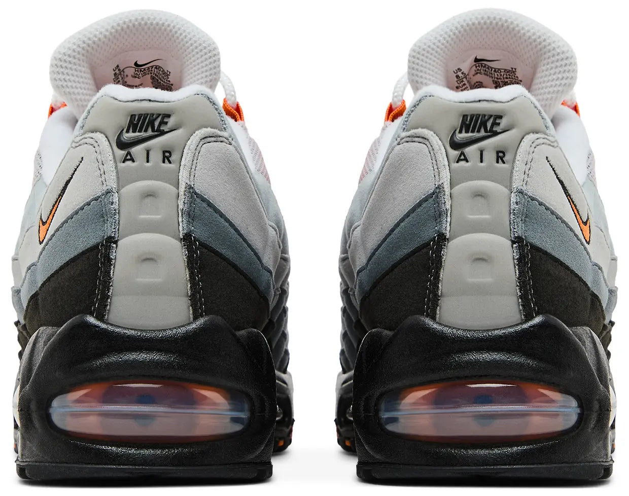 Nike Air Max 95 OG Big Bubble Bright Mandarin (2025) Back