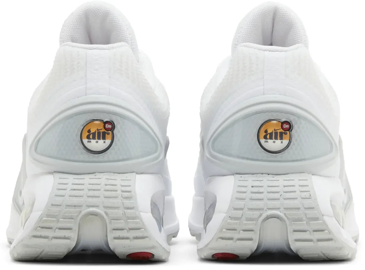 Nike Air Max Dn White Metallic Silver Back