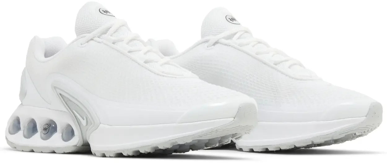 Nike Air Max Dn White Metallic Silver Pair