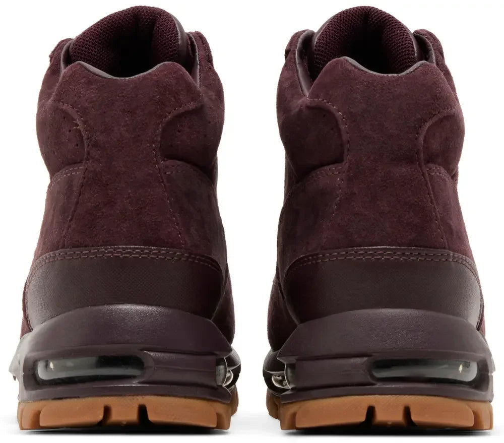 Nike Air Max Goadome Deep Burgundy Suede Back