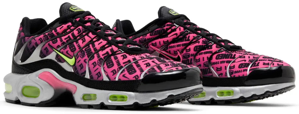 Nike Air Plus Mercurial XXV Hyper Pink and Volt pair
