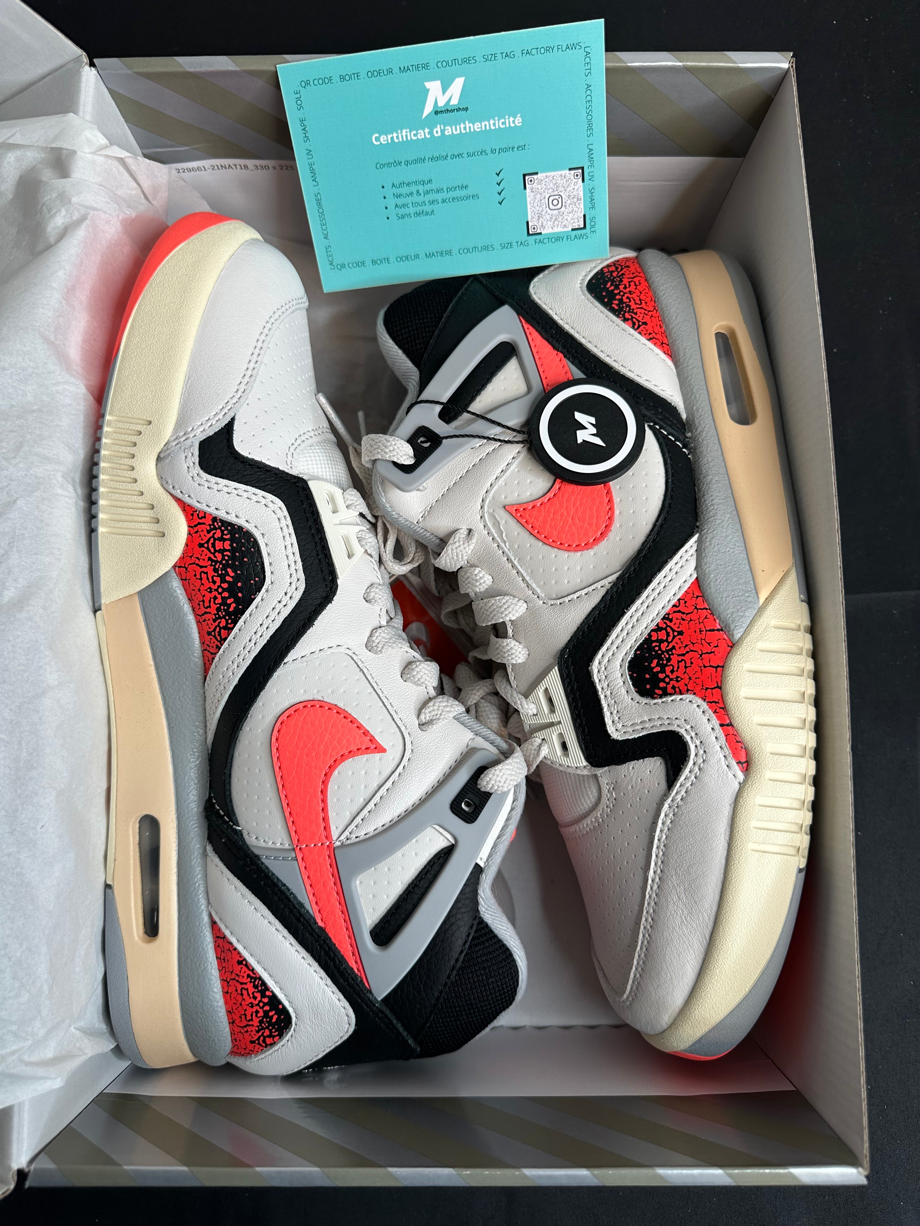 Nike Air Tech Challenge II Hot Lava (2024) Look