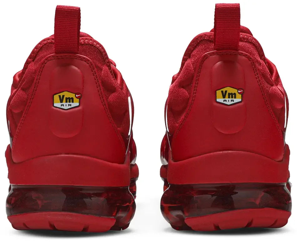 Nike Air VaporMax Plus Triple Red heel counter