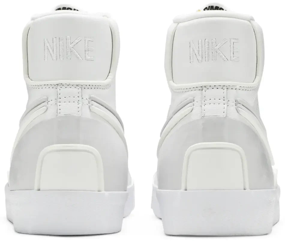 Nike Blazer Mid Infinite Summit White heel counter