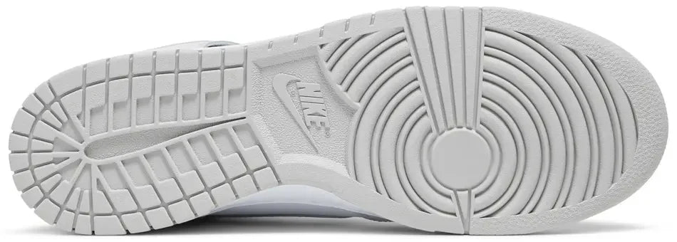 Nike Dunk High Retro White Vast Grey sole
