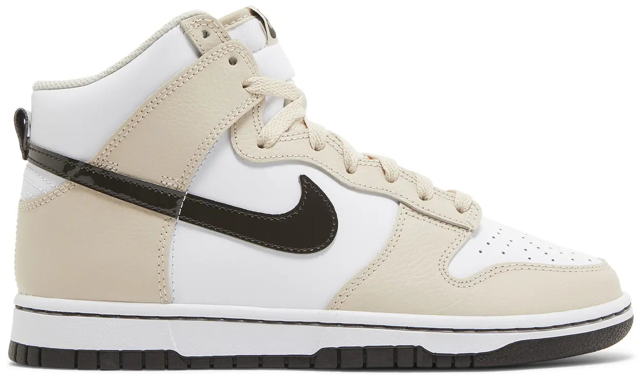 Nike Dunk High White Sanddrift Brown (W)