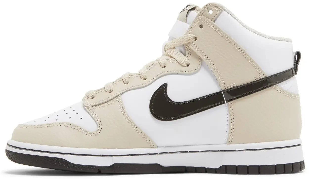 Nike Dunk High White Sanddrift Brown (W)