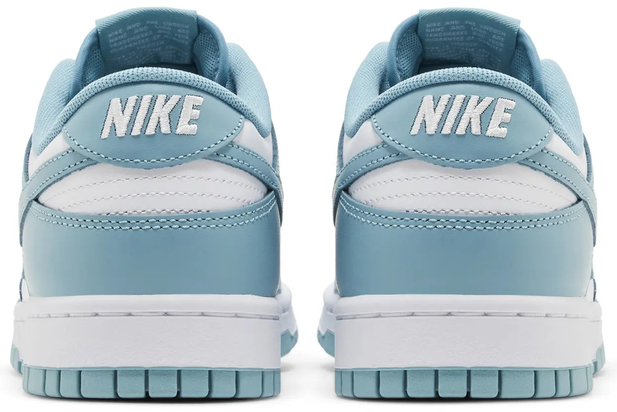 Nike Dunk Low Denim Turquoise Sole Back