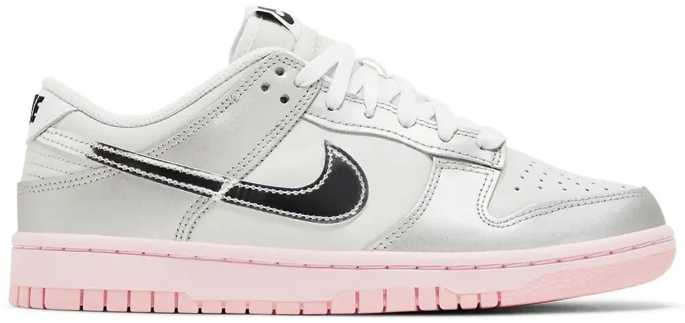 Nike Dunk Low LX Metallic Silver Pink Foam (W)