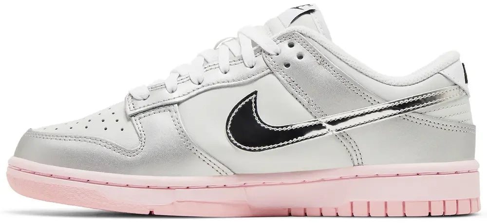 Nike Dunk Low LX Metallic Silver Pink Foam (W)