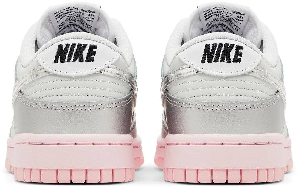 Nike Dunk Low LX Metallic Silver Pink Foam (W)