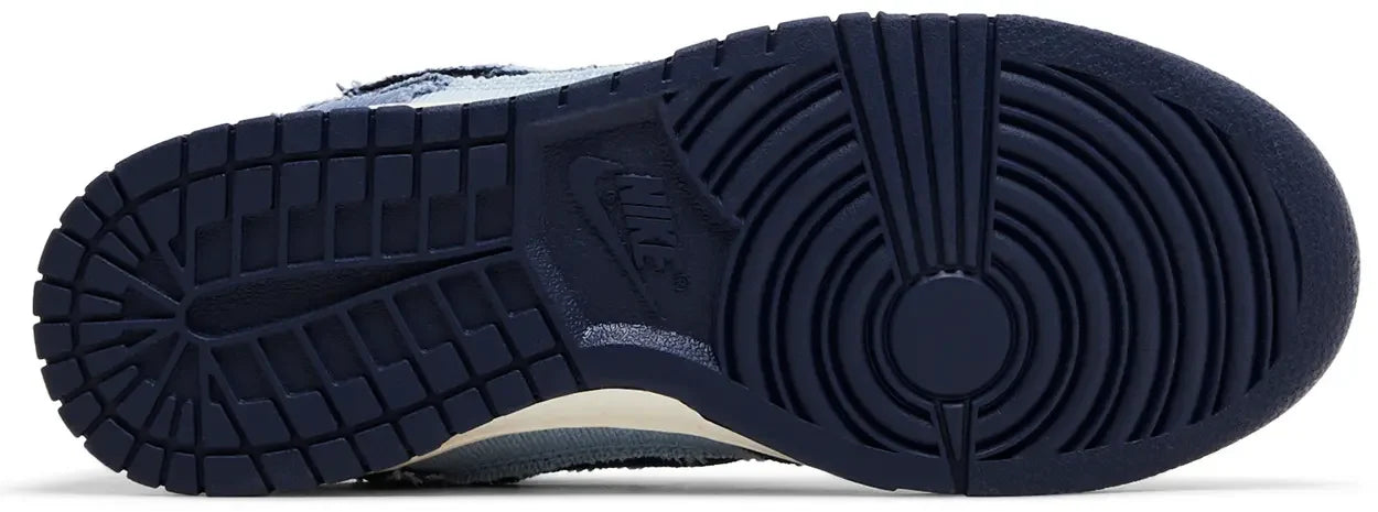 Nike Dunk Low Light Armory Blue Denim Sole