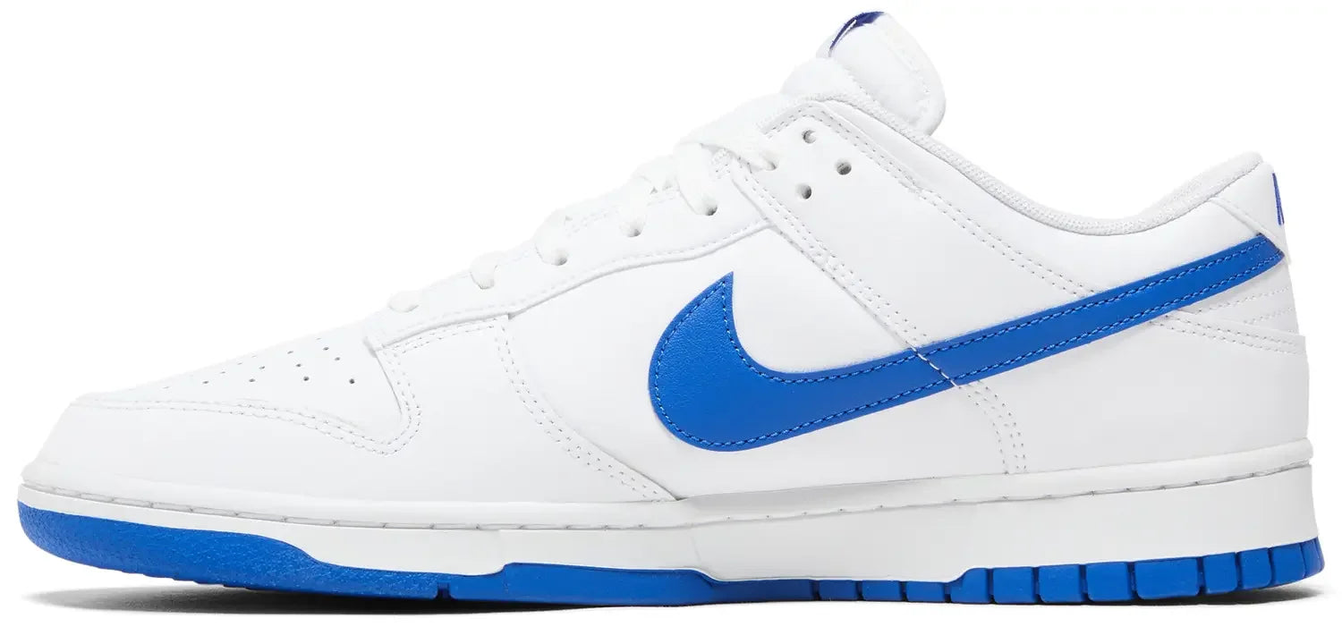 Nike Dunk Low White Hyper Royal