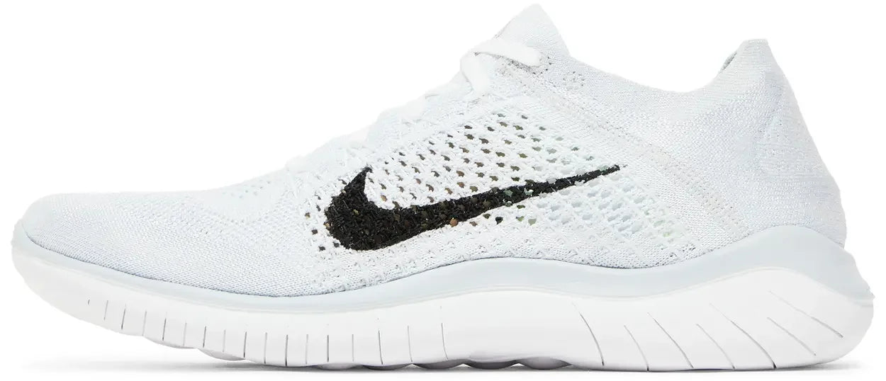 Nike Free RN Flyknit 2018 White Pure Platinum (W)