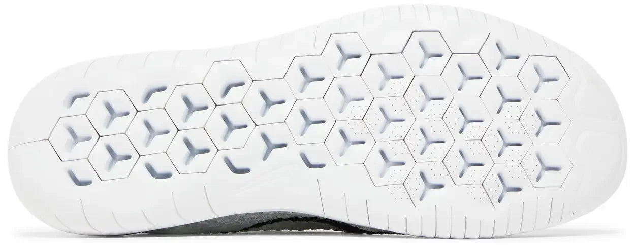 Nike Free RN Flyknit 2018 White Pure Platinum (W) Sole