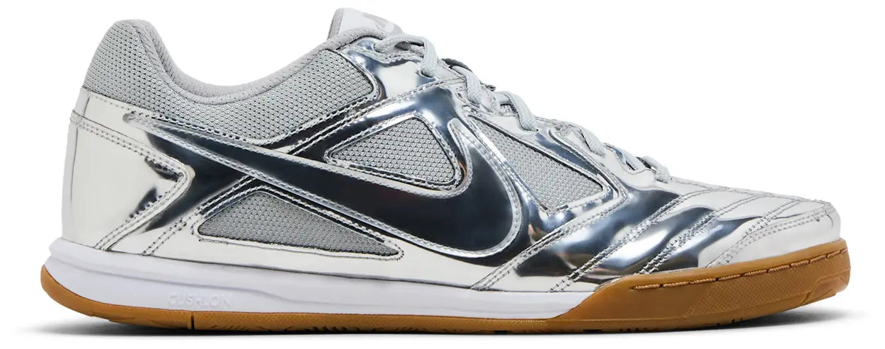 Nike Gato LV8 Metallic Silver White Gum Light Brown